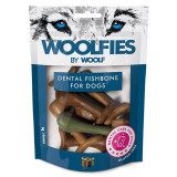 WOOLFIES Dental Fish oase pentru c&acirc;ini S 200 g, WOOLF