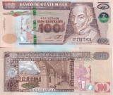 GUATEMALA █ bancnota █ 100 Quetzales █ 2023 █ P-126o █ UNC █ necirculata