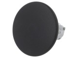 Comutator apăsare 22mm negru ZB4BR2