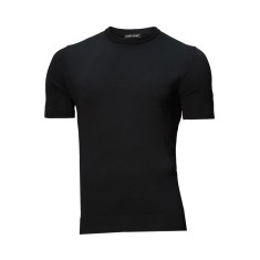 Tricou barbati negru tricotat TR11