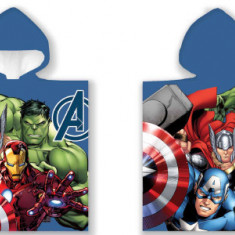 Prosop de plaja tip poncho 50 100 cm Avengers