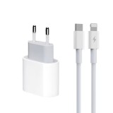 Incarcator pentru compatibila iPhone 14/13/12/11/iPad/AirPods, Cablu USB-C Lightning, Adaptor Retea cu, Oem