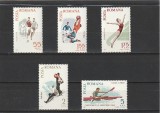 ROMANIA 1965 LP 616 SPARTACHIADA SERIE MNH