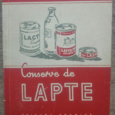 Conserve de lapte - C. Telescu/ 1957