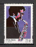 Polonia.1996 Muzicieni de jazz MP.317, Nestampilat