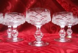 SET PAHARE CRISTAL PENTRU LICHIOR CU DECOR MANUAL