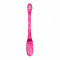 Lampa de carte flexibila cu clema Xtra Pink Flower, TG by AleXer, 8190116, Plastic, Roz, saculet si lupa incluse