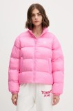 adidas Originals geacă Adicolor culoarea roz, de iarnă, JX2946