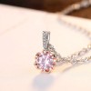 Colier din argint PINK ARG276E, Argintboutique