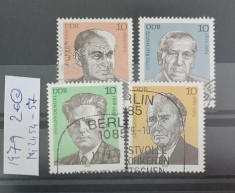 TS21 - Timbre serie DDR 1979 Mi2454-57