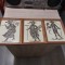 3 Goblen vechi, decor de perete, barbat, femei