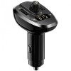 Modulator FM Bluetooth Remax RCC109, 2xUSB, Apel, Negru