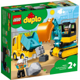 LEGO&reg; DUPLO&reg; - Camion si excavator pe senile (10931)