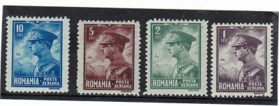 1930,CAROL II POSTA AERIANA LP87 MNH foto