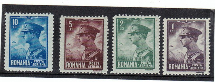 1930,CAROL II POSTA AERIANA LP87 MNH