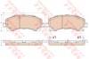 Set placute frana,frana disc ISUZU D-MAX platou / sasiu (8DH) (2007 - 2016) TRW GDB3545
