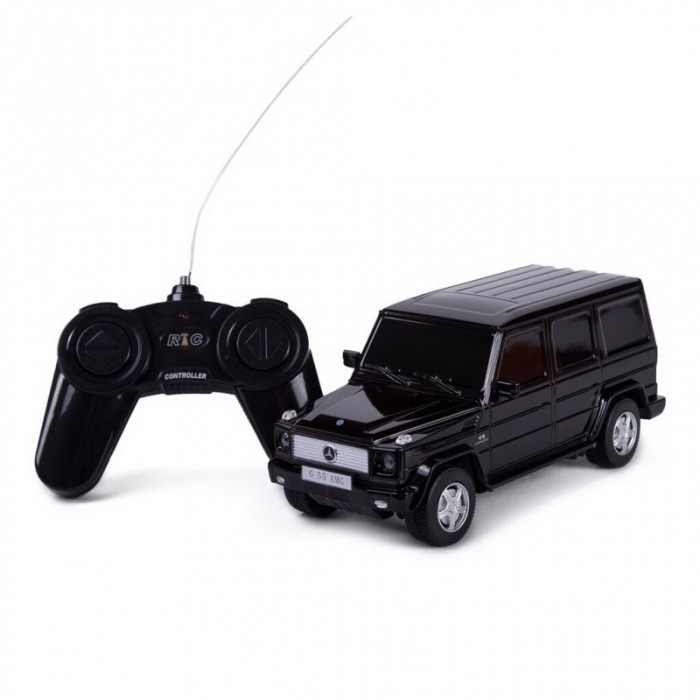 Masina cu telecomanda Mercedes Benz G55, scara 1:24, Negru