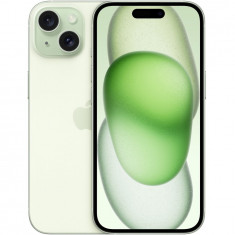 Telefon mobil Apple iPhone 15, 256GB, 5G, Green