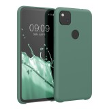 Husa pentru Google Pixel 4a, Silicon, Verde, 52549.166, Carcasa, Kwmobile