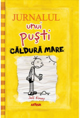 Jurnalul unui pusti 4. Caldura mare [cartonat], Jeff Kinney foto