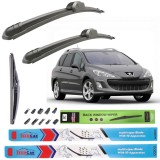 Cumpara ieftin Ștergătoare Peugeot 308 I SW (2007&ndash;2011) Hibrid | Set Complet &ndash; TeamCar&reg;