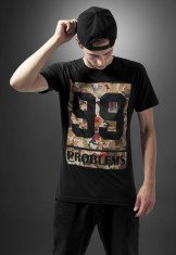 Tricou 99 problems block camo tee Mister Tee XL EU foto