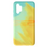 Husa Silicon Watercolor Samsung Galaxy A32 - Autumn Leaves, Protectie Premium