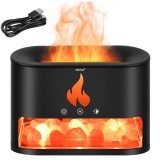 Difuzor de aromaterapie si umidificator 250 ml Zortiva cu efect semineu