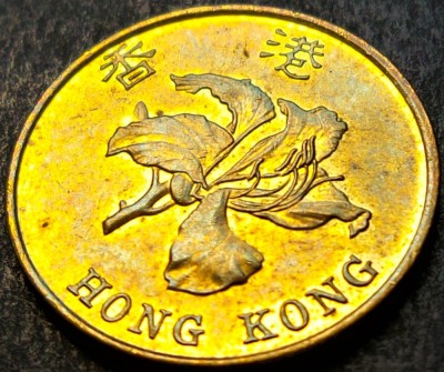 Moneda exotica 10 CENTI - HONG KONG, anul 1998 * cod 4039 = UNC foto