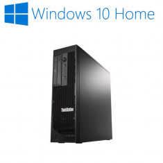 Workstation Refurbished Lenovo ThinkStation E31 SFF, i5-3550, Win 10 Home foto