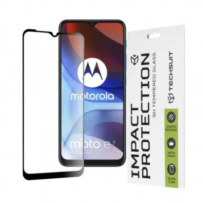 Folie Motorola Moto E7 Power Moto E7i Power sticla securizata 111D Negru foto