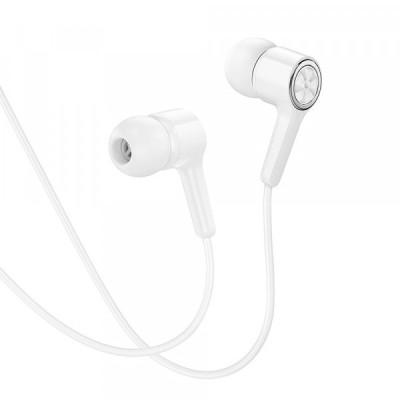 Handsfree 3.5mm HOCO M104, Alb foto