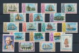 247-NORFOLK ISLAND-Nave-Vapoare-Serie de 14 timbre nestampilate MNH
