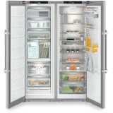 Ombina frigorifica Side by Side Liebherr XRFsd 5250 Prime, EasyFresh, NoFrost, 678 l, SmartDeviceBox integrat, IceTower, SoftSystem, LightTower, Smart