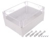 Carcasă universală industrială gri 170x220x107 mm