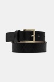 HUGO curea de piele femei, culoarea negru, 50522663
