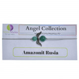 Bratara therapy angel collection amazonit rusia 6-8mm