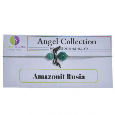 Bratara therapy angel collection amazonit rusia 6-8mm