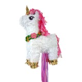 Pinata Unicorn pentru petrecere, alb