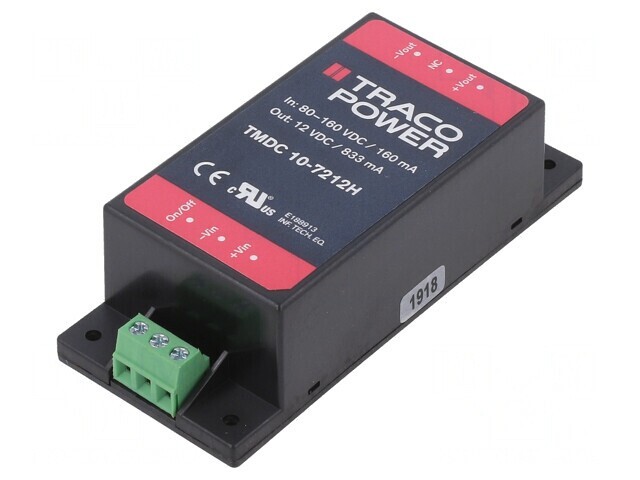 Convertor DC/DC 10W 80-160V la 12V 833mA