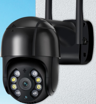 Camera supraveghere exterior rotativa IP wireless, fullHD, zoom,3 mpx foto