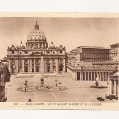 FV4-Carte Postala- ITALIA -Roma, Eglise St Pierre, necirculata