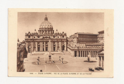 FV4-Carte Postala- ITALIA -Roma, Eglise St Pierre, necirculata foto