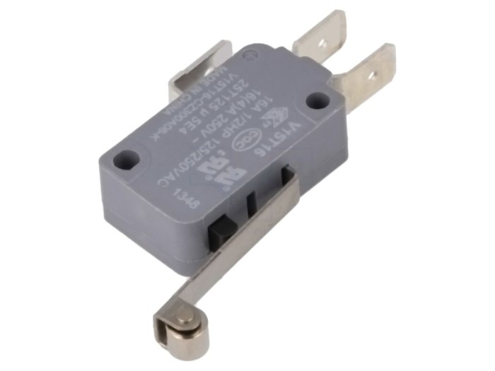 Micro&icirc;ntrerupător SNAP ACTION 16A 250VAC