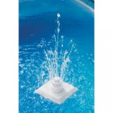 vidaXL F&acirc;nt&acirc;nă grecească pentru piscină, 13 piese, alb