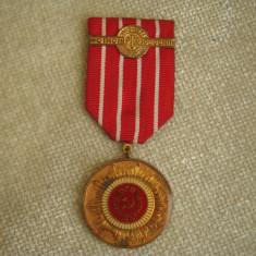 Medalie / Decoratie ,,a 50-a aniversare a PCR" -1921-1971