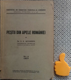 Pestii din apele Romaniei C.S. Antonescu cu planse