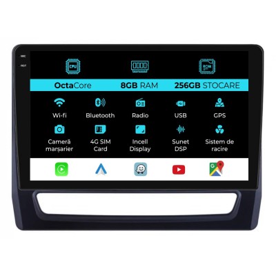 Navigatie Dedicata Mitsubishi ASX 2 (2019 - 2025), 10Inch, 8Gb Ram, 256Gb Stocare, Carplay foto