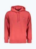 Hanorac barbati J30J325149 cu gluga fara fermoar si croiala Regular fit, Rosu, 2XL, Calvin Klein Jeans