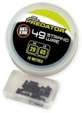 Fir Struna FOX RAGE 49 Strand Steel Wire, Crimps Size 1, 29kgs/65lbs, 10m
